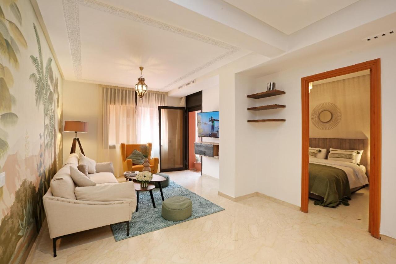 Appartement Moderne En City Center Marrakech-Gueliz Marrakesz Zewnętrze zdjęcie