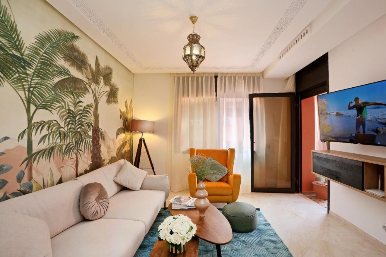 Appartement Moderne En City Center Marrakech-Gueliz Marrakesz Zewnętrze zdjęcie