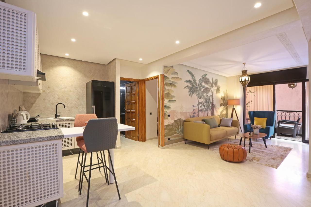 Appartement Moderne En City Center Marrakech-Gueliz Marrakesz Zewnętrze zdjęcie