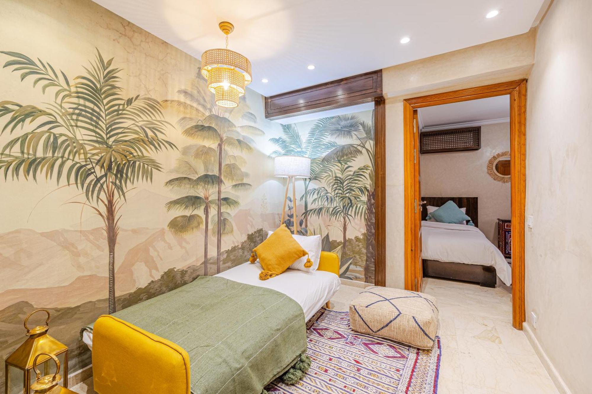 Appartement Moderne En City Center Marrakech-Gueliz Marrakesz Zewnętrze zdjęcie